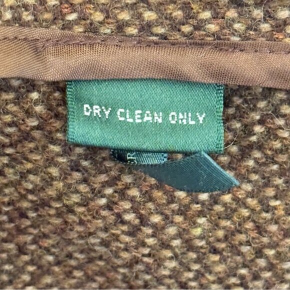 Vintage Ralph Lauren Brown Tweed Blazer - Picture 13 of 13